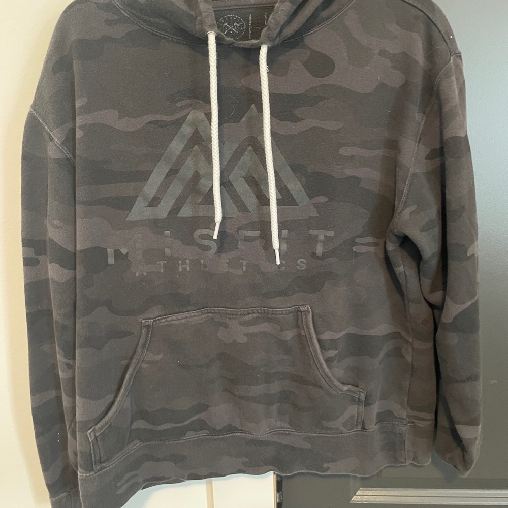 Sharpen the Axe MISFIT Athletics Black Camo Men’s Sweatshirt